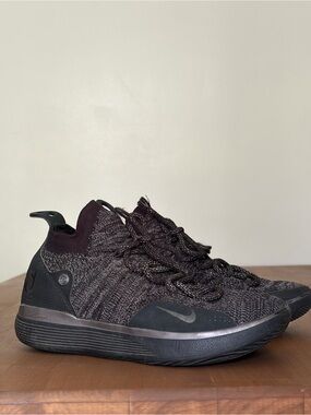 Nike Zoom KD 11 Twilight Pulse Black Flyknit Basketball Shoes - Men's 7.5
